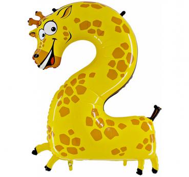 644B Tierzahl 2 Giraffe