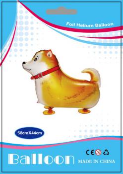 655 Airwalker Hund hellbraun 10 Stk