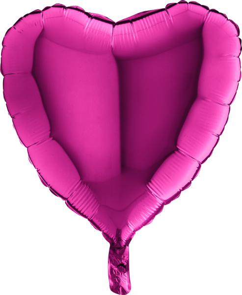 644 C Nr. 8 Herz magenta 10 Stk