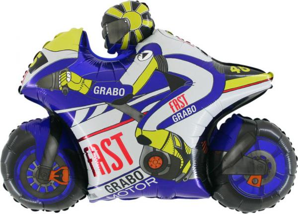 N 641 A Motorrad blau 10 Stk