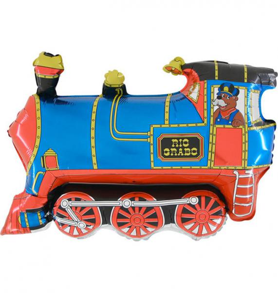 653 A Lokomotive blau 10 Stk