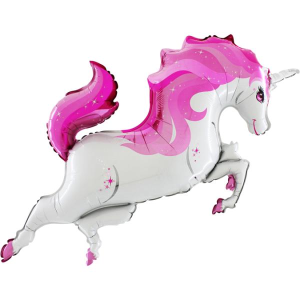 N 639 C Einhorn gross rosa