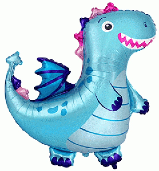 649/1 Baby Drache türkis blau 10 Stk