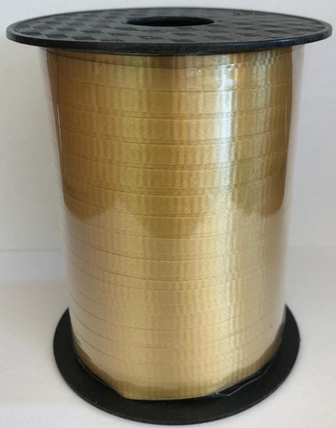 10 Ballonband farbig Gold