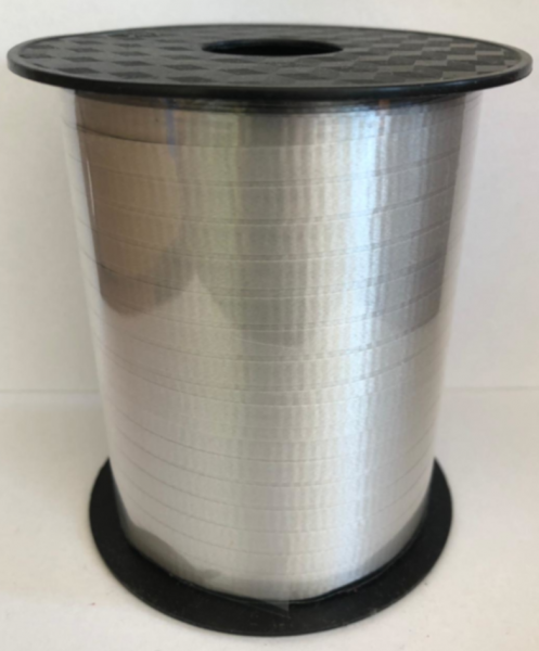 10 Ballonband farbig Silber