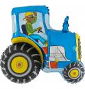 N 653 B Traktor blau 10 Stk